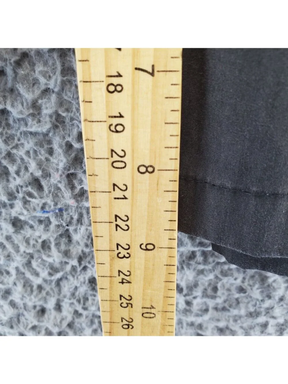 Hurley Shorts Mens 38 Gray Classic Flat Front  Chino *Read*